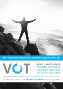 ‘The Value of Treatment of Brain Disorders in Europe’ - Policy White Paper